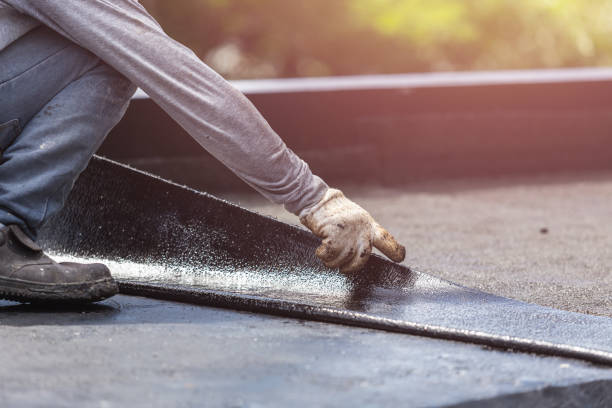 Professional Basement Waterproofing technician working in Fairborn, OH